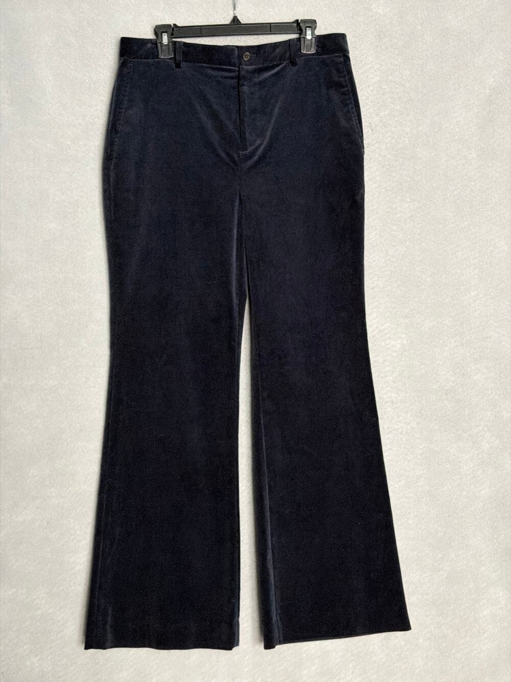 Lauren Ralph Lauren Corduroy Pants Flared Lauren Navy Women's Size 10 NEW